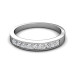 Princess Cut Diamond Wedding Band - 0.65CT