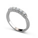 0.65CT Round Cut Diamond Wedding Band