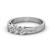 Diamond Wedding Band - 1.00CT Round Cut Diamonds