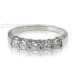 1.15CT Round Cut Diamond Wedding Band