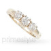 0.90CT Round Cut Diamonds Three Stone Ring