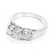 1.05CT Round Cut Diamonds Three Stone Ring
