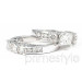 2.15CT Bridal Set with Princess and Round Cut Diamonds 