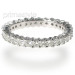1.90CT Princess Cut Diamonds Eternity Band