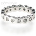 1.30CT Round Cut Diamonds Eternity Band