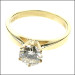 1.00CT Round Cut Diamond Solitaire Ring