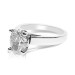 0.80CT Oval Cut Diamond Solitaire Ring