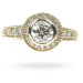 1.30CT Round Cut Diamonds Solitaire Ring