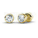 18KT Yellow Gold Diamond Stud Earrings with 1.00CT Total Weight