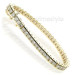 Princess Cut 6.40CT Diamonds Tennis Bracelet In 14KT