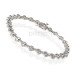 Round 2.00CT Diamond Cut Tennis Bracelet In 14KT White Gold