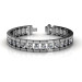 3.00CT Diamonds Bracelet In 14KT White Gold