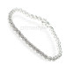 Diamond Round Cut Tennis Bracelet In 14KT White Gold