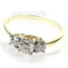 0.50CT Round Cut Diamonds Three Stone Ring