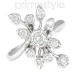 0.50CT Round Cut Diamonds Fashion Ring