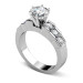 1.20CT Round Cut Diamonds Engagement Ring