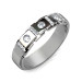 1.40CT Round Cut Diamonds Men's Wedding Band