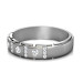1.40CT Round Cut Diamonds Men's Wedding Band