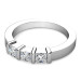 1.05CT Princess Cut Diamond Wedding Band