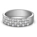 0.80CT Round Cut Diamonds Men's Wedding Band