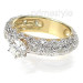 1.85CT Round Cut Diamonds Engagement Ring