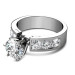 1.85CT Round Cut Diamonds Engagement Ring