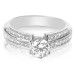 0.95CT Round Cut Diamonds Engagement Ring