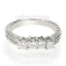0.80CT Diamond Wedding Band - Princess Cut Diamonds
