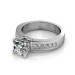 1.25CT Princess Cut Diamonds Engagement Ring