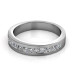 Princess Cut 1.10CT Diamond Wedding Band