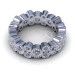 1.70CT Round Cut Diamonds Eternity Band