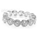 3.00CT Round Cut Diamonds Eternity Band