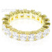 4.60CT Princess Cut Diamonds Eternity Band