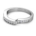 Diamond Wedding Band with 0.45CT Round Cut Diamonds