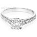 1.25CT Round Cut Diamonds Engagement Ring