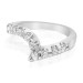 1.10CT Round Cut Diamond Wedding Band