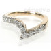 1.10CT Round Cut Diamond Wedding Band