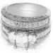 4.10CT Diamond Bridal Set - Beautiful Emerald and Princess Cuts 