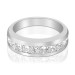 1.65CT Princess Cut Diamond Wedding Band