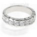 1.20CT Round Cut Diamond Wedding Band