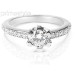 1.55CT Round Cut Diamonds Engagement Ring