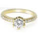 1.35CT Round Cut Diamonds Engagement Ring