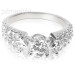 1.95CT Round and Princess Cut Diamonds Engagement Ring