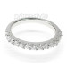 0.60CT Round Cut Diamond Wedding Band