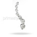 Diamond Journey Pendant with 1.25CT Diamonds (VS2-SI1) Clarity 14KT White Gold