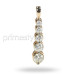 Journey Pendant 14KT Yellow Gold VS1-VS2 Clarity 1.20CT Diamonds