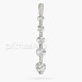 Platinum 1.40CT Diamonds (VS1-VS2 Clarity) Diamond Journey Pendant.