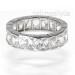 5.20CT Emerald Cut Diamonds Eternity Band