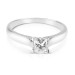 0.25CT Princess Cut Diamond Solitaire Ring