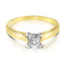1.00CT Princess Cut Diamond Solitaire Ring